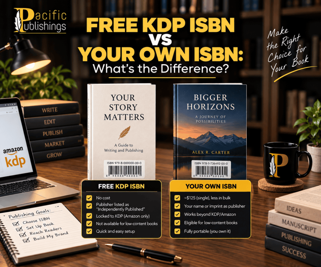 free kdp isbn vs your own isbn