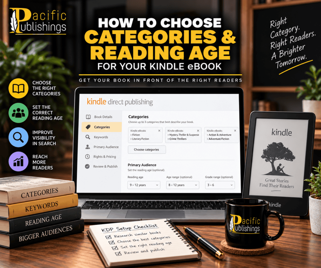 kdp categories and reading age guide