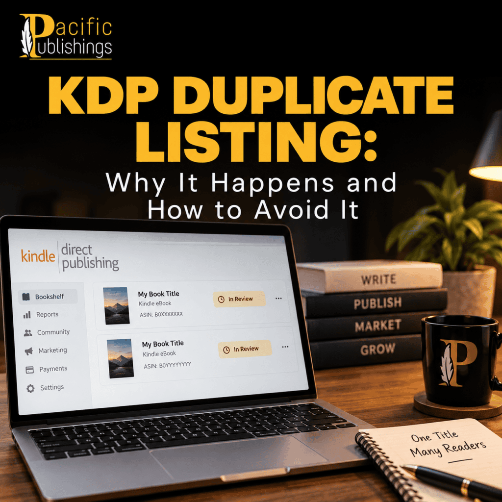 kdp duplicate listing