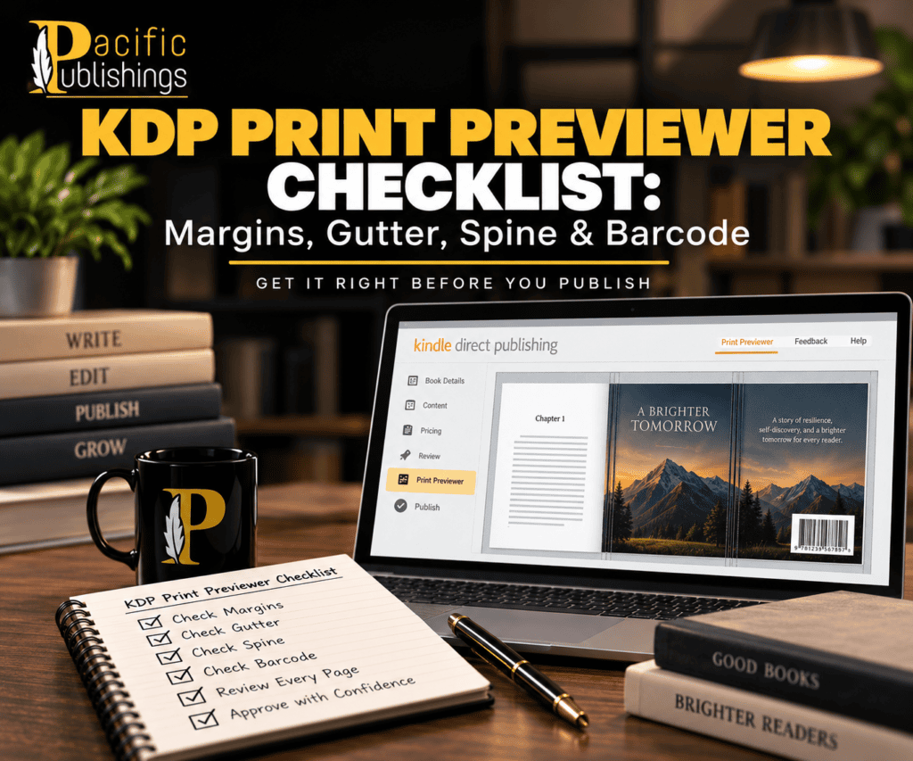 kdp print previewer checklist workspace
