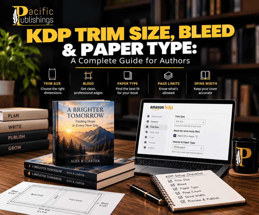 kdp publishing guide desk scene