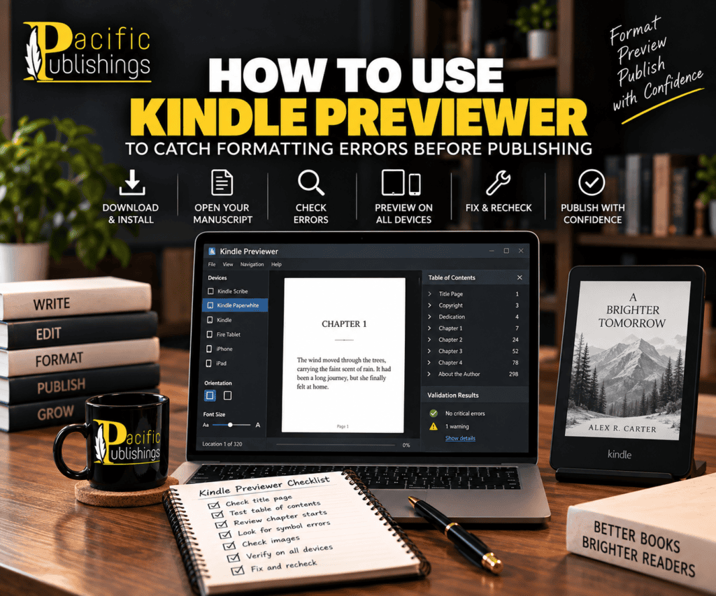 kindle previewer formatting